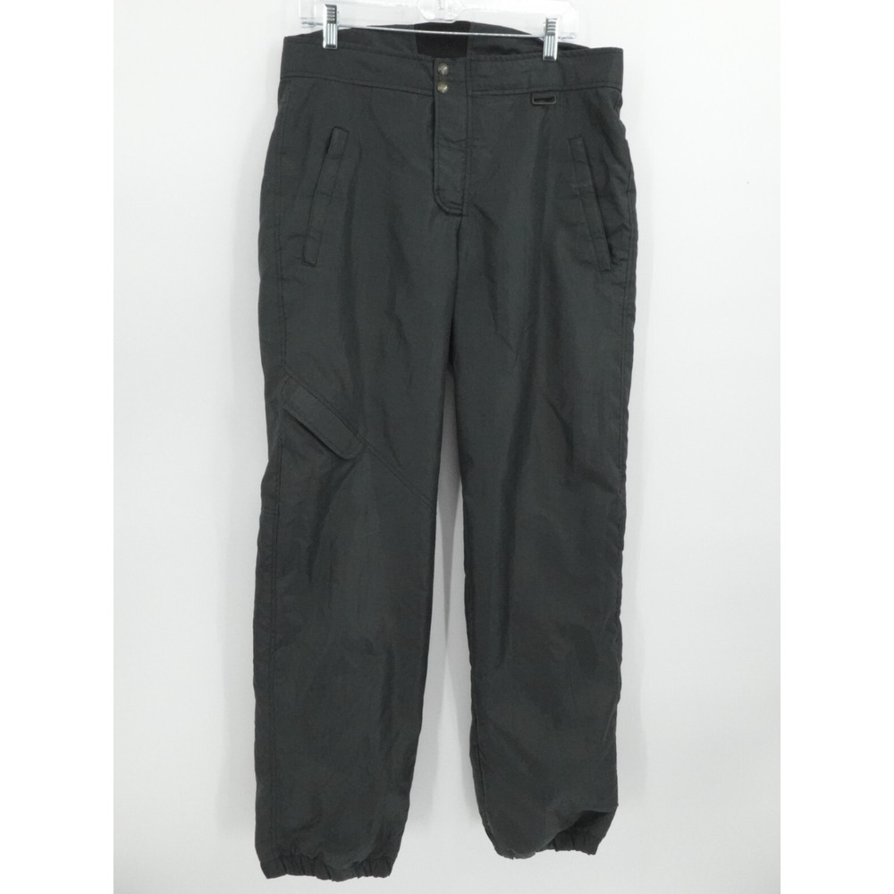 VTG Nils Pants Mens 34 Black Gore Tex Snowpants Ski Snowboard Waterproof USA‎